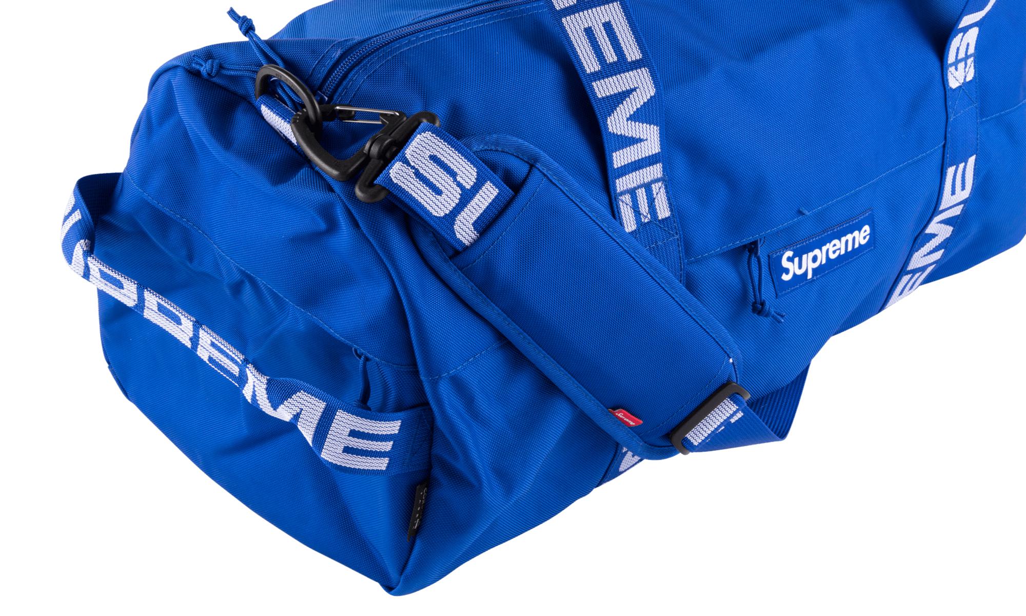 Supreme Large Duffle Bag in Blue for Men - Lyst