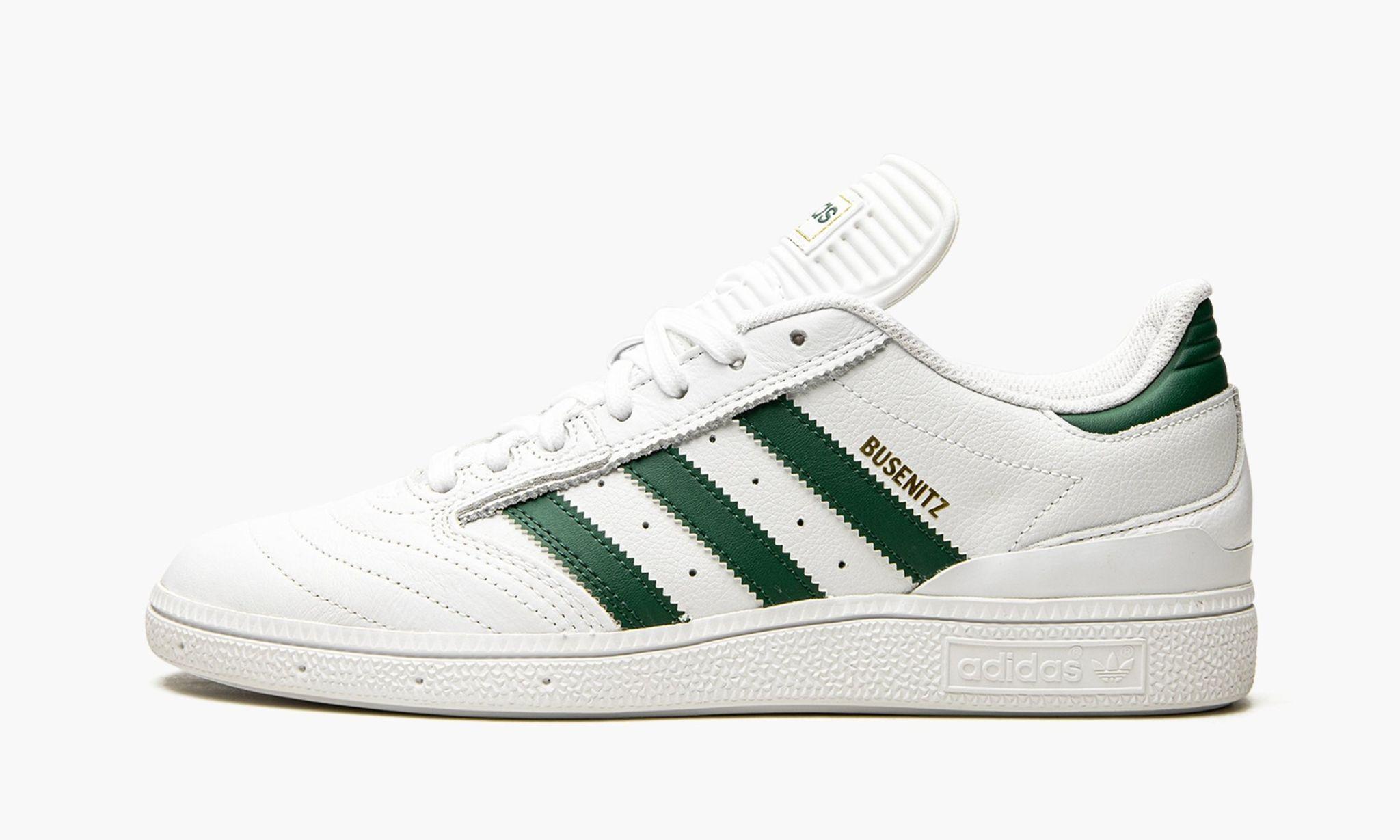 adidas Busenitz "white / Collegiate Green" Shoes in Black for Men | Lyst