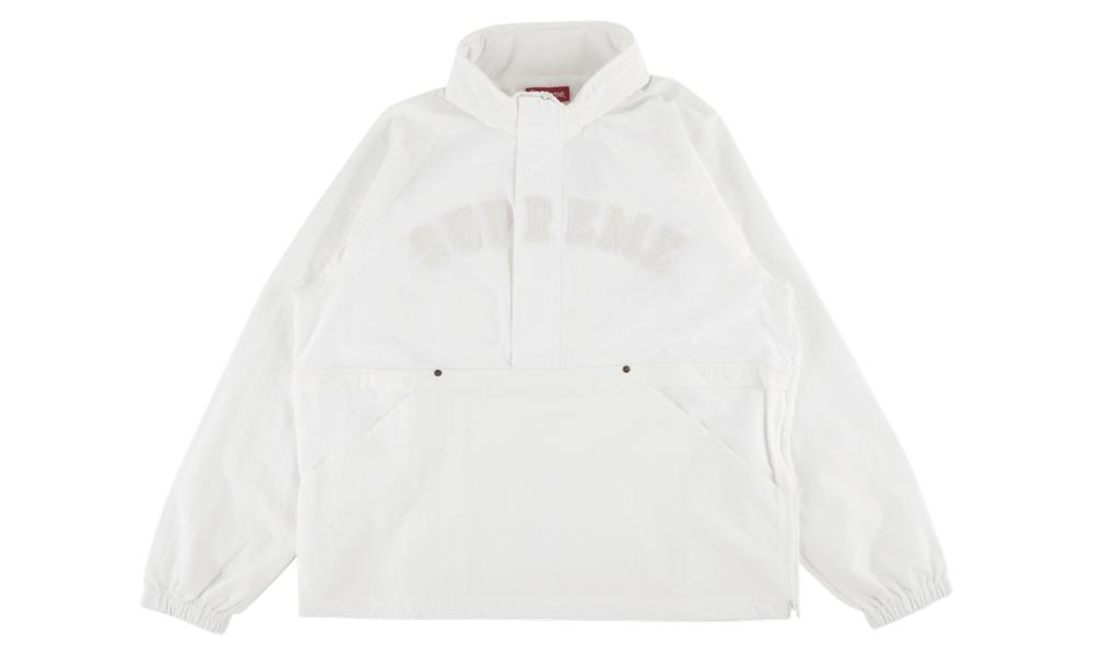 supreme white pullover