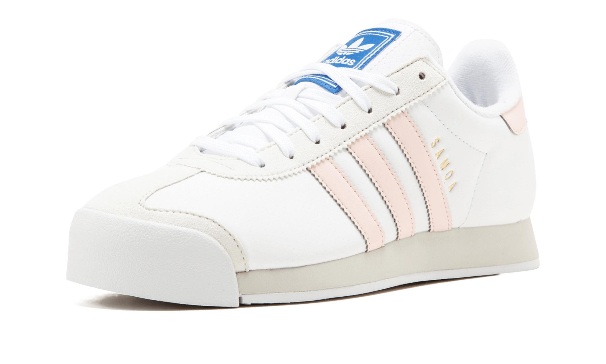 adidas samoa pink and white