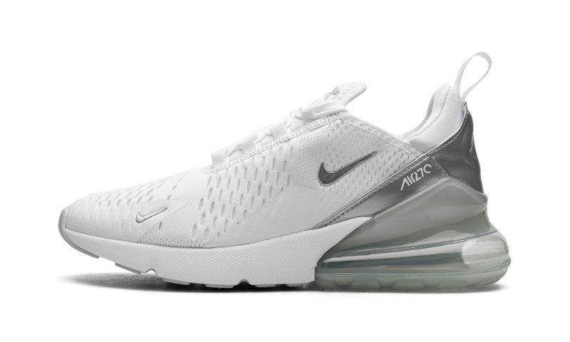 Nike air max 270 white sales pure platinum