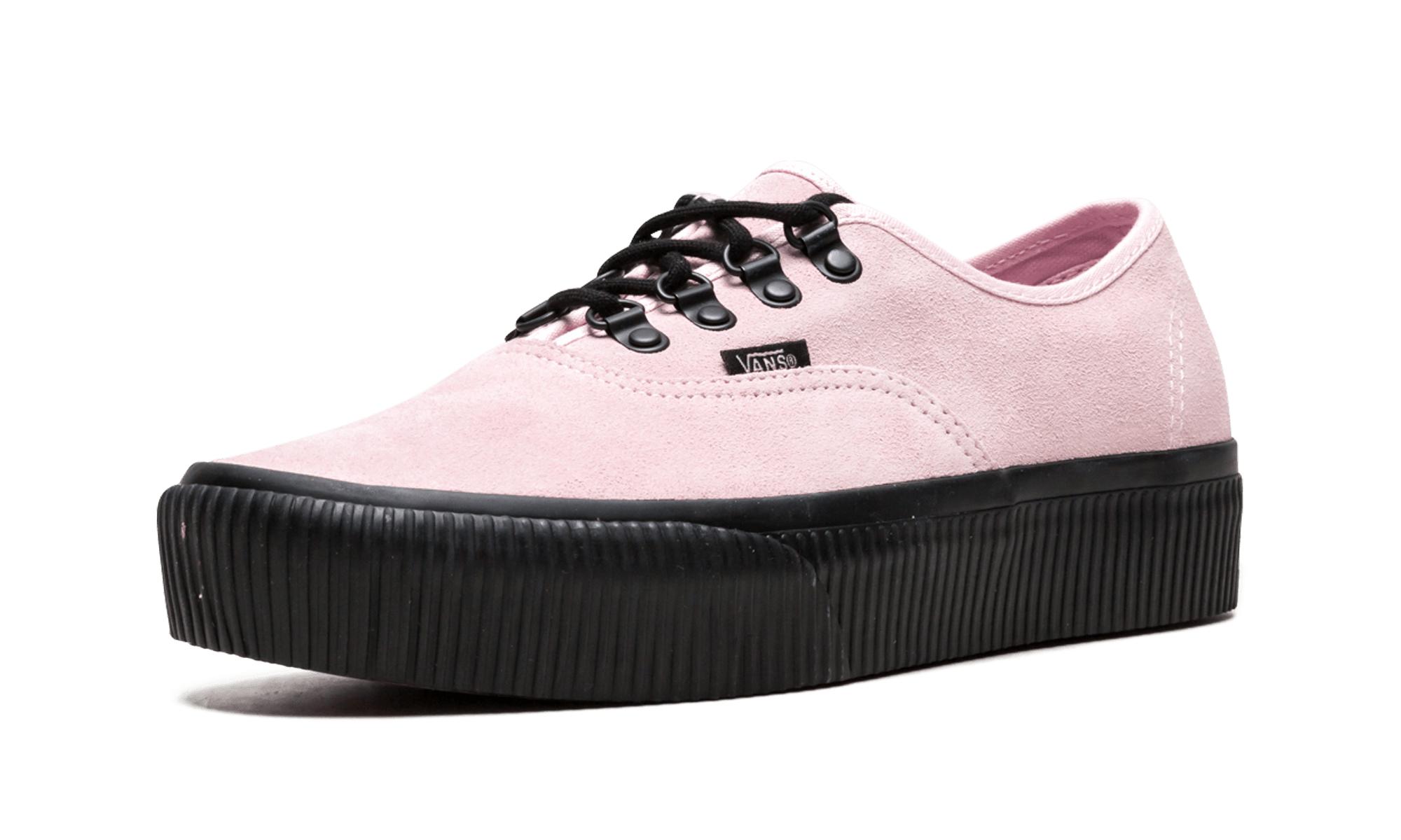 vans authentic platform pink