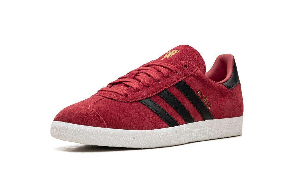 Black and red adidas suede shoes online