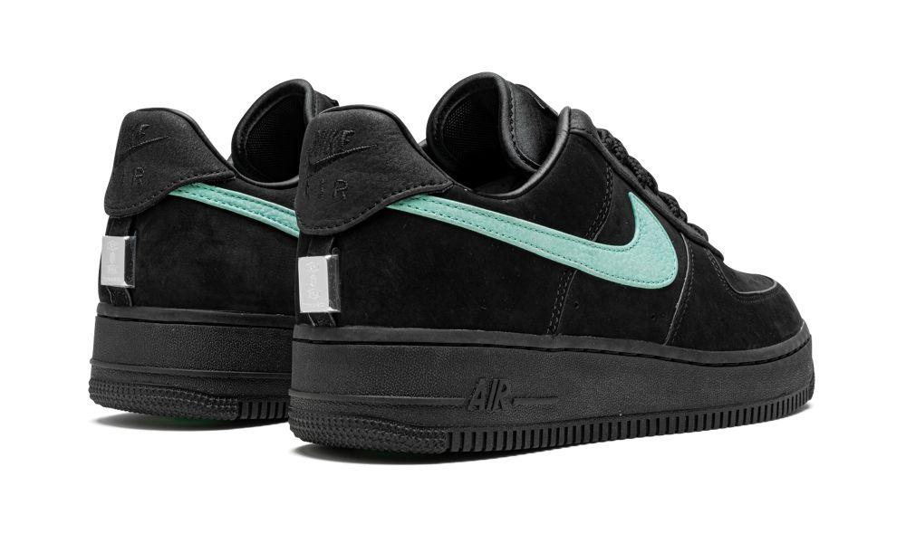 nike air force 1 lv8 matte black and teal custom