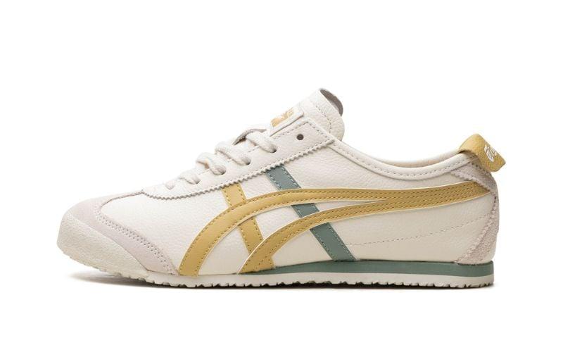 Onitsuka white and gold deals