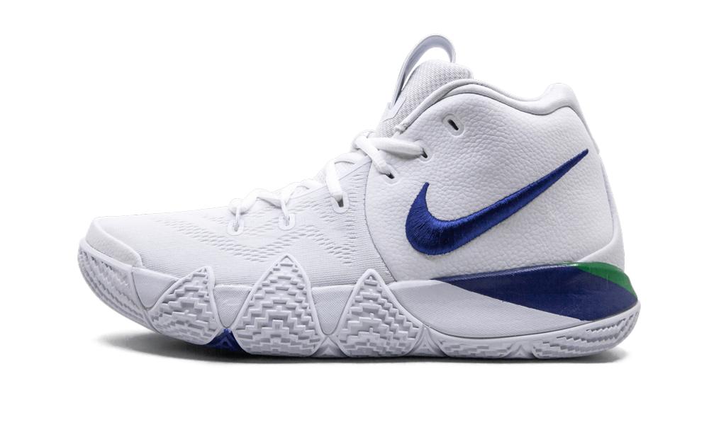 kyrie 4 white deep royal