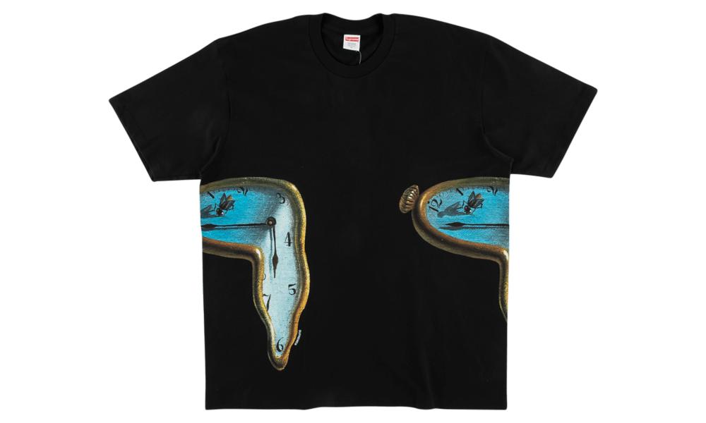 Supreme The Persistence Of Memory T-shirt 'ss 19' in Black for Men - Lyst