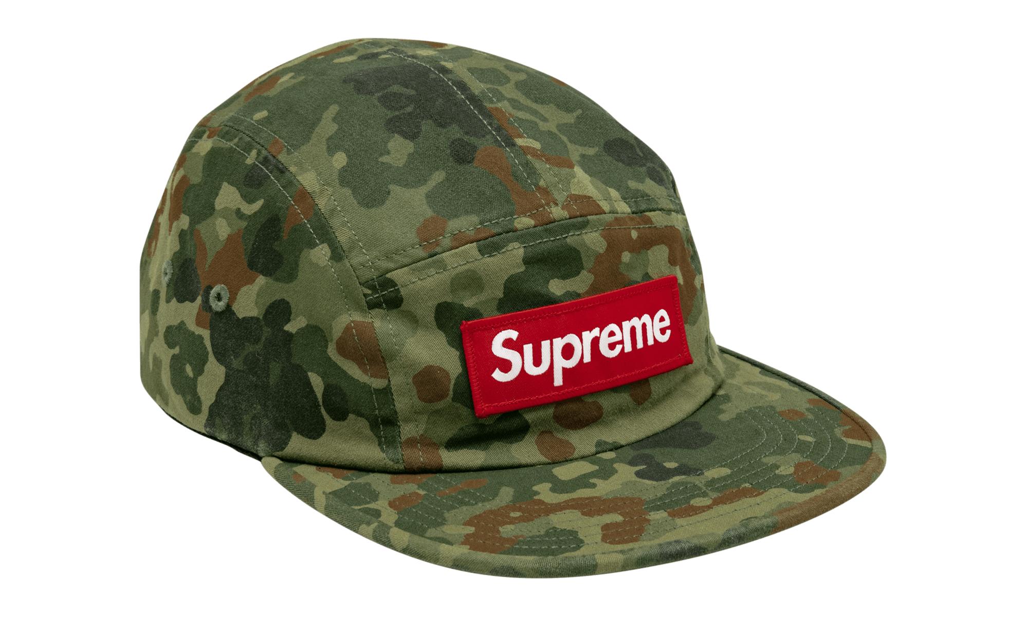 Supreme Military Camp Cap 'ss 19' in Green for Men - Lyst