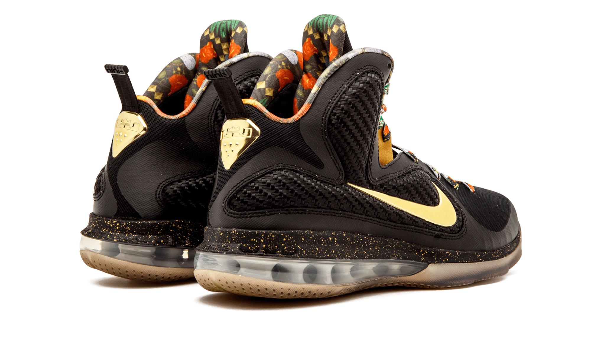 lebron 9 green and black