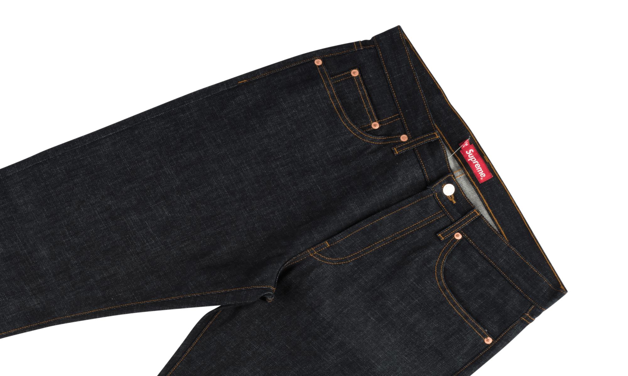 supreme rigid slim jean