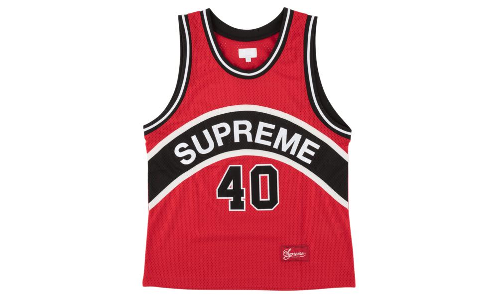 Supreme Curve Basketball Jersey 'ss 17' in Red for Men - Save 3% - Lyst