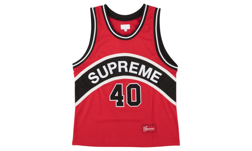 Supreme Curve Basketball Jersey 'ss 17' in Red for Men Save 3 Lyst