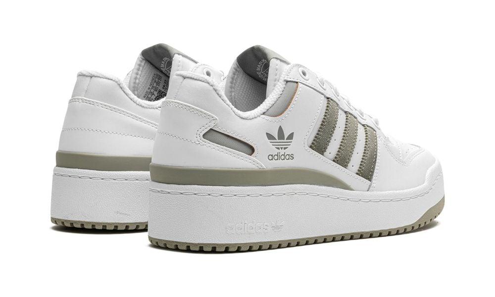 adidas forum bold grey white silver
