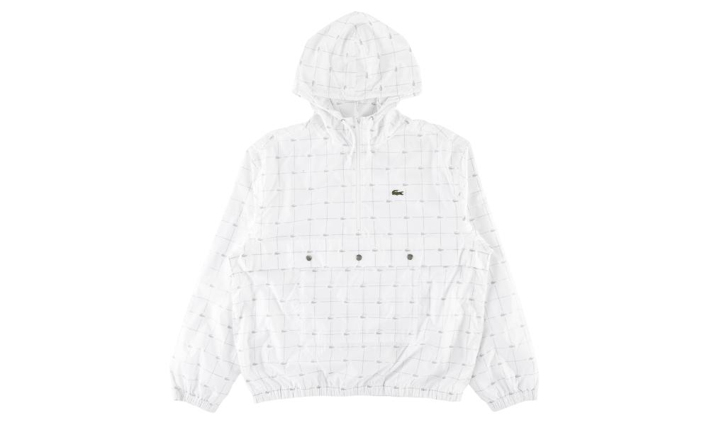 Supreme lacoste reflective 2024 grid nylon anorak