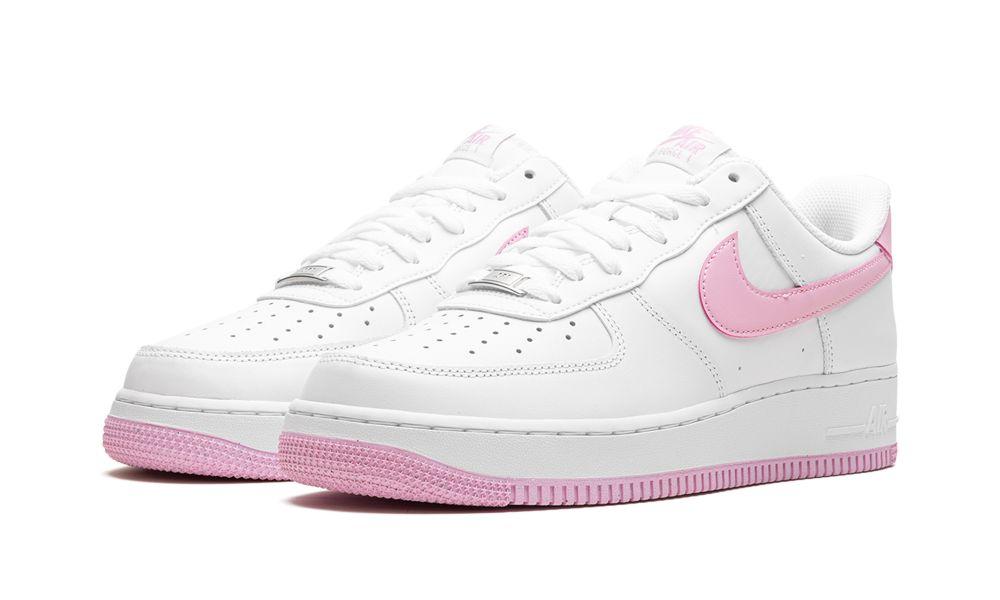 black air force ones with bubble gum bottom