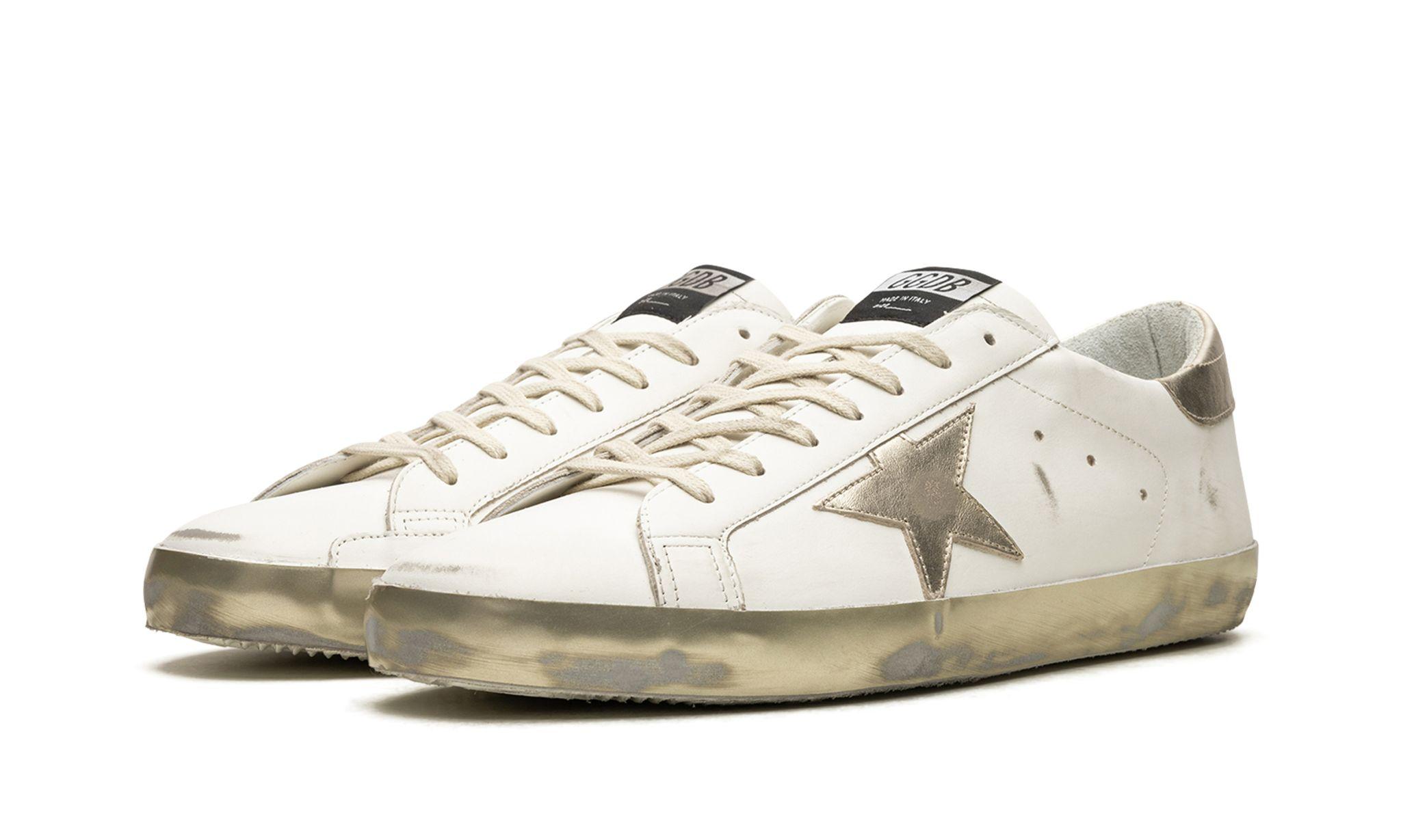 Golden goose white and gold 2025