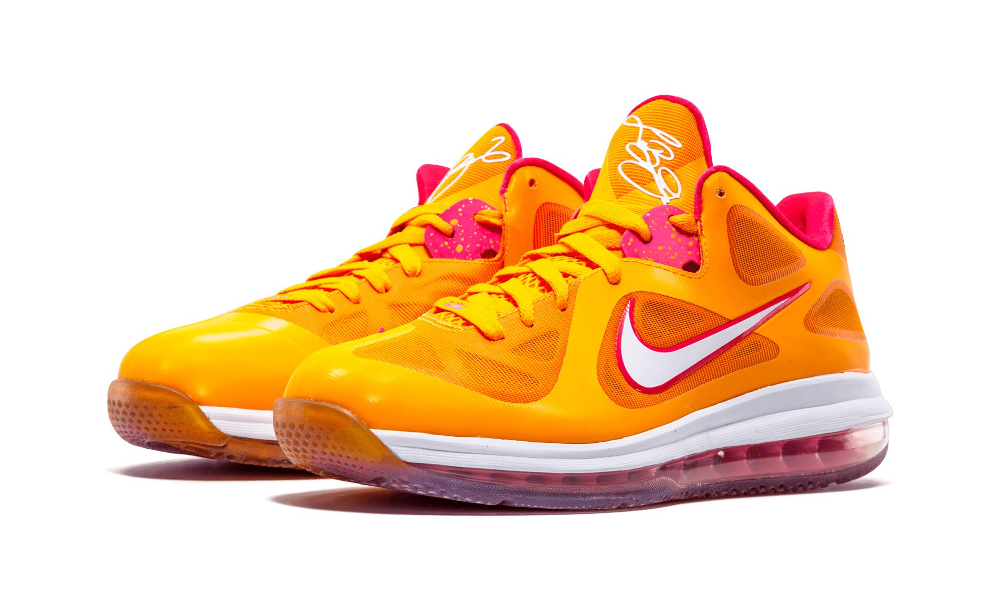 nike lebron 9 arancione