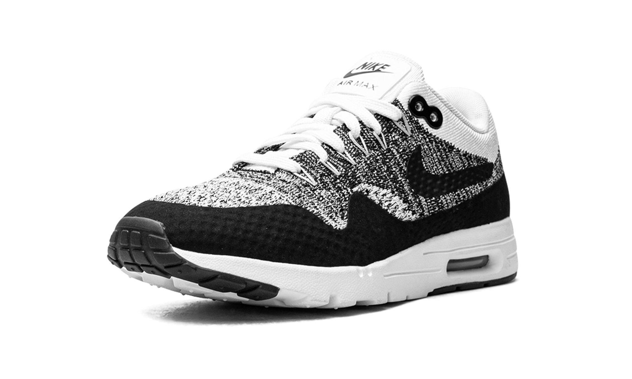 Air max 1 sales flyknit oreo