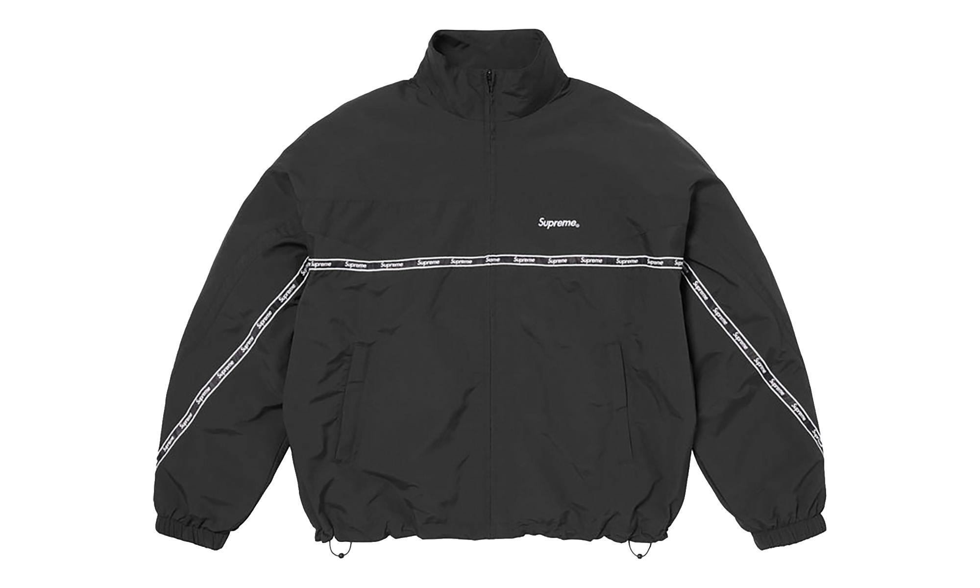 Supreme Logo Taping Track Jacket 