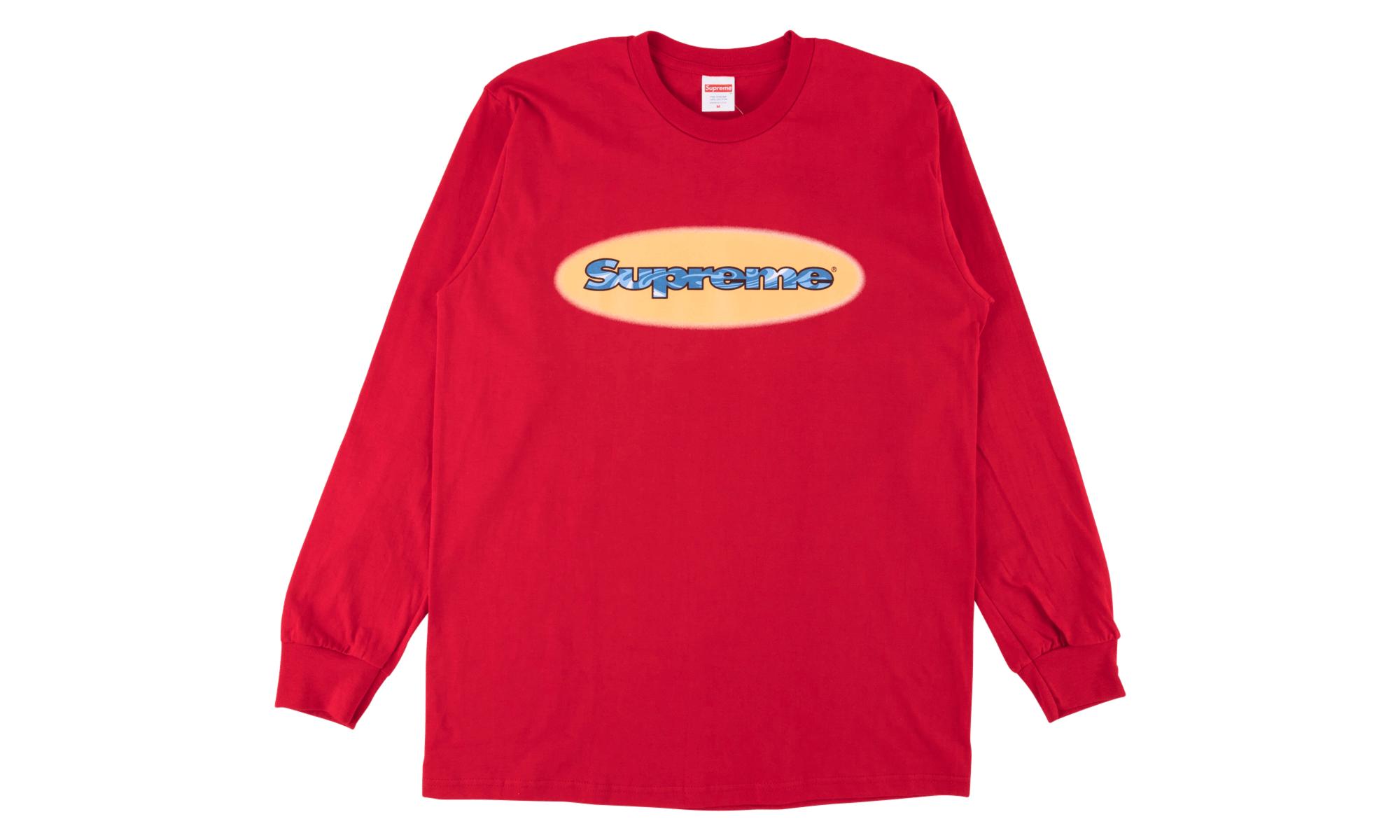 supreme ripple ls tee