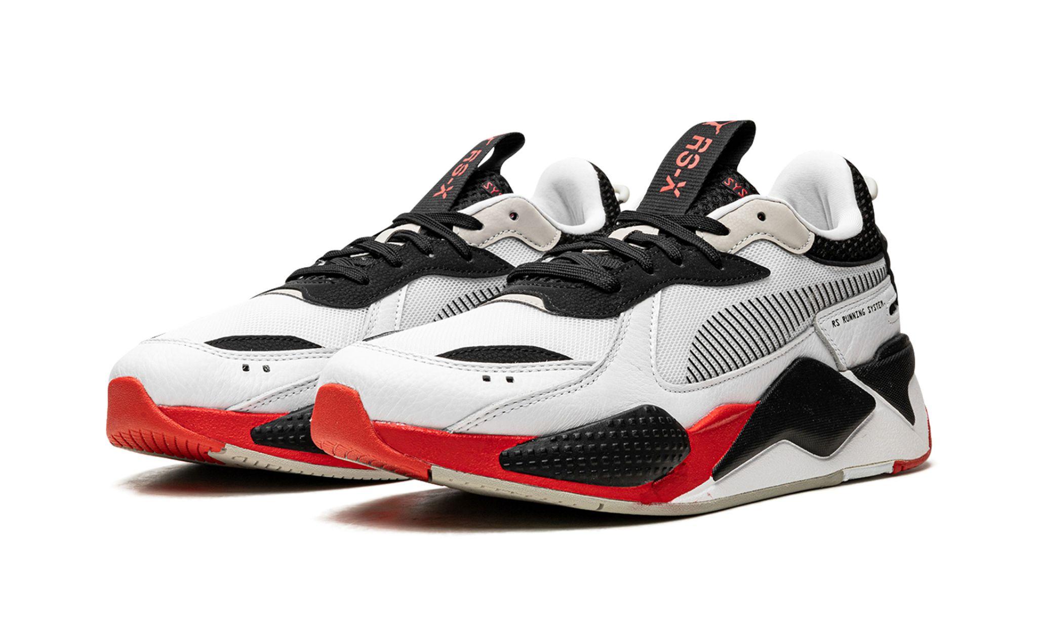 Puma rs x white cheap and red