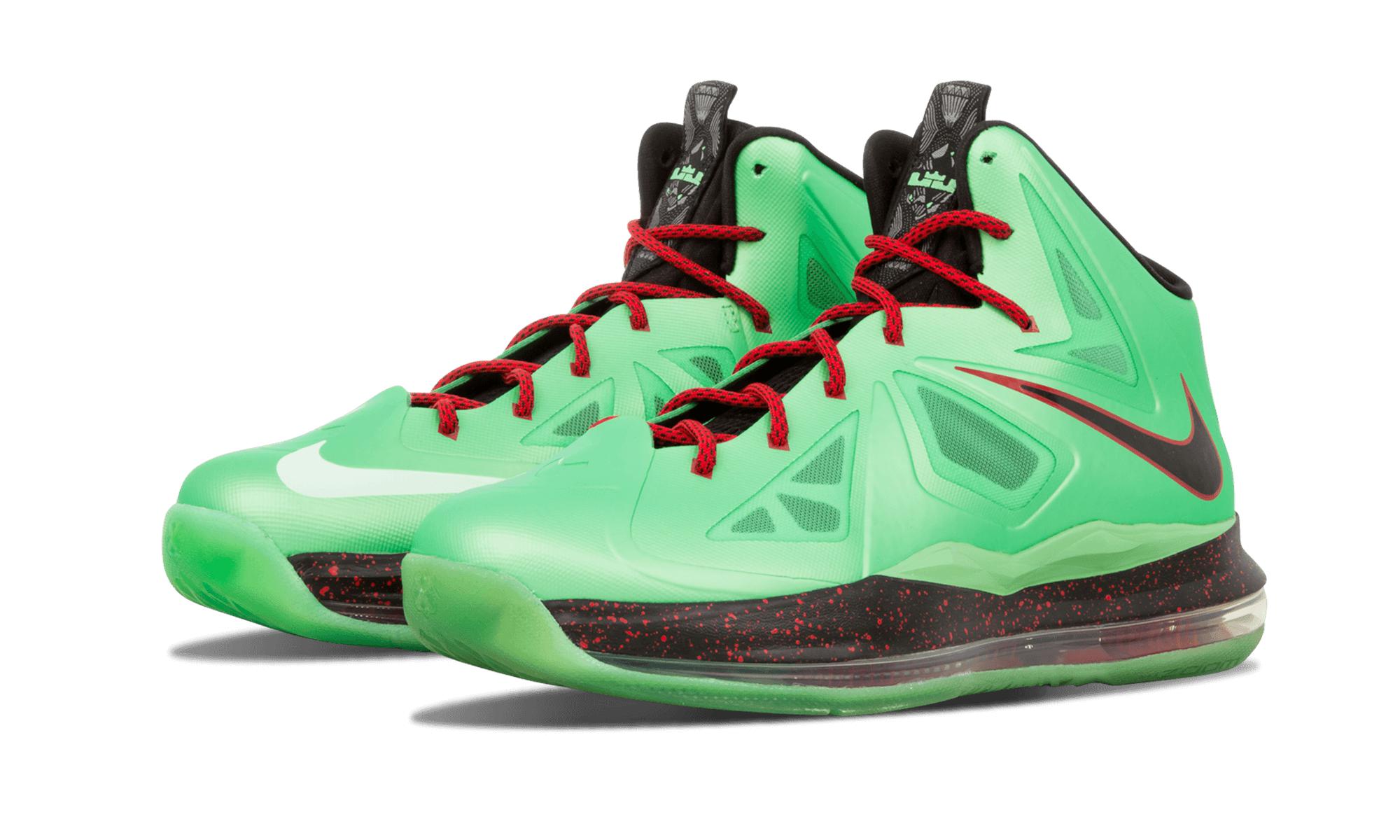 lebron x green
