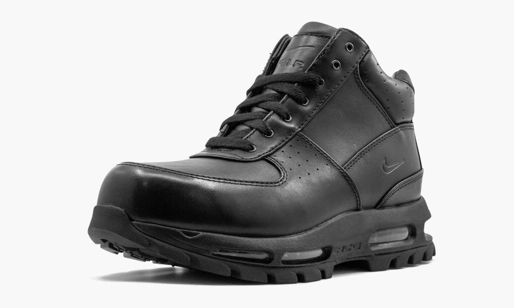 Nike Leather Air Max Goadome Boots in Black/Black/Black (Black 
