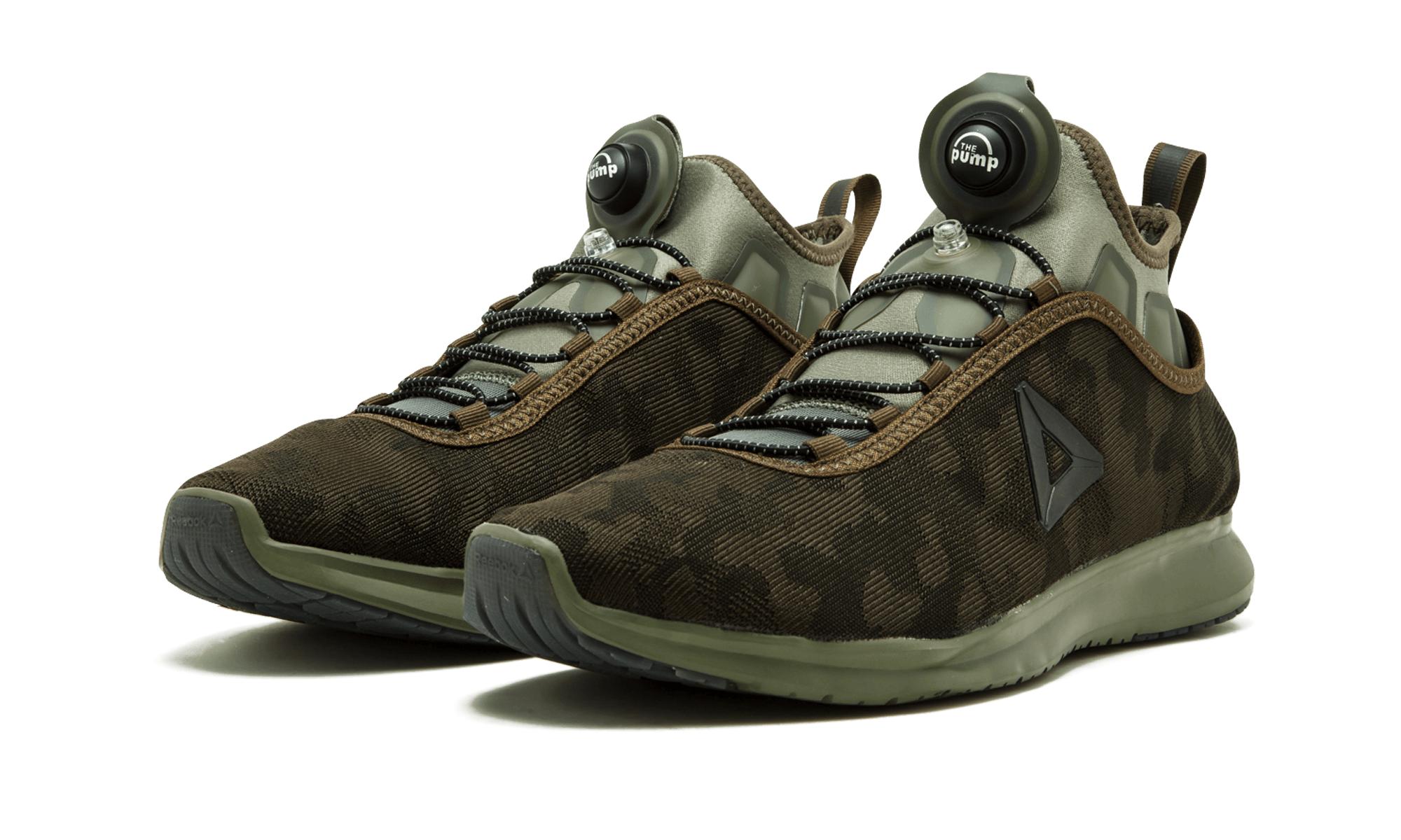 reebok pump plus camo