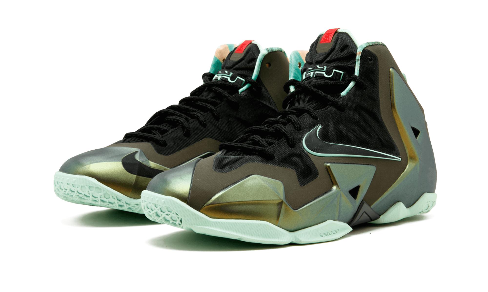Nike Lebron 11 (gs) in Green for Men - Lyst
