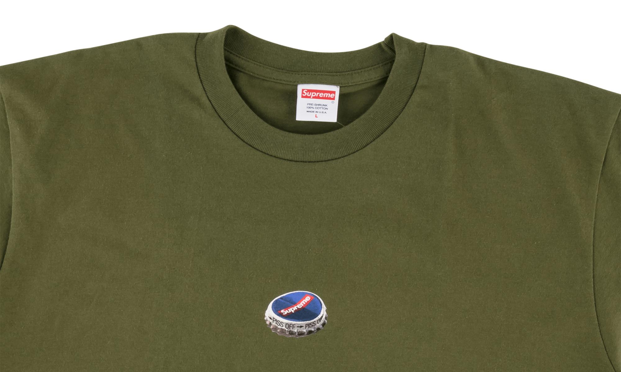 bottle cap tee supreme