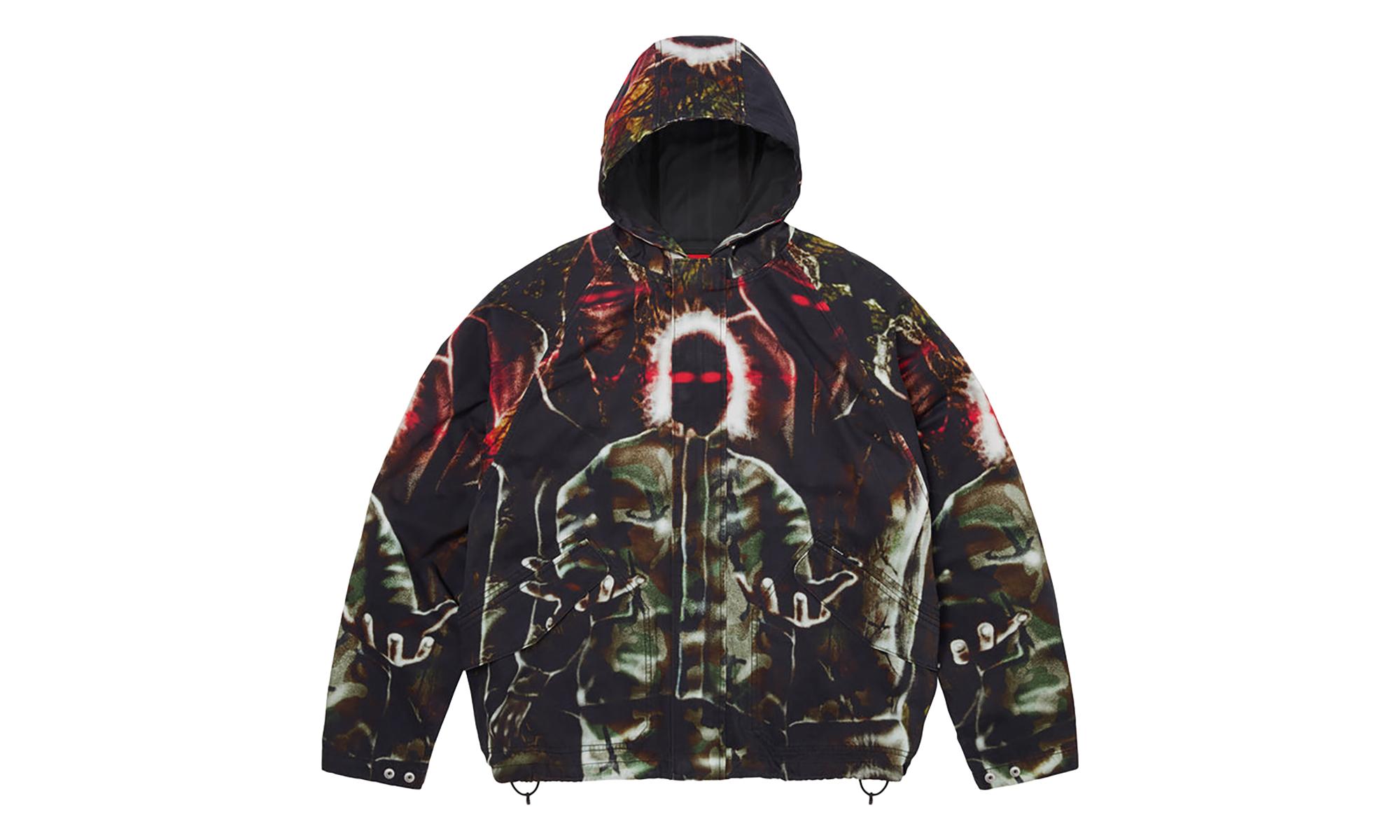 Supreme Hooded Raglan Jacket 