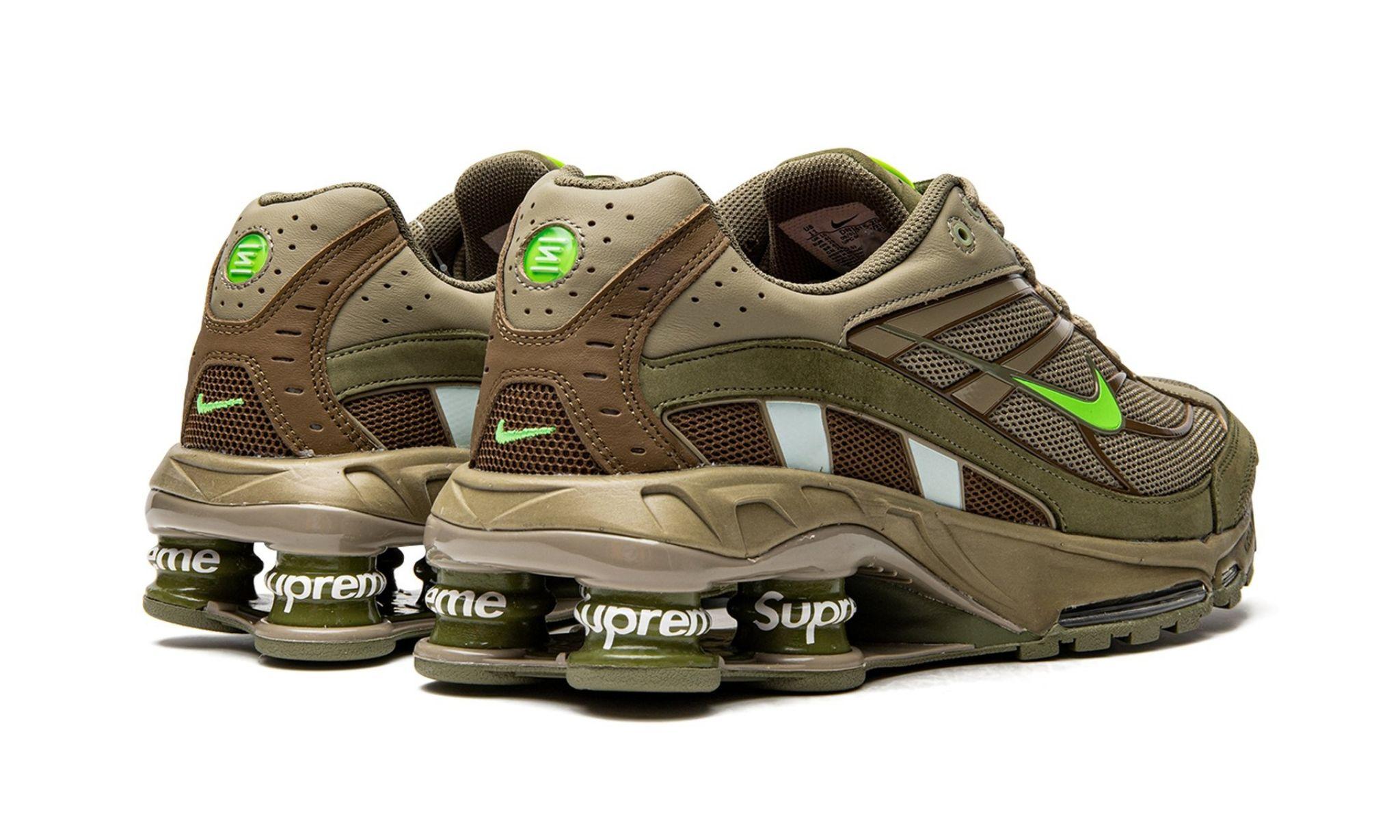 nike supreme green