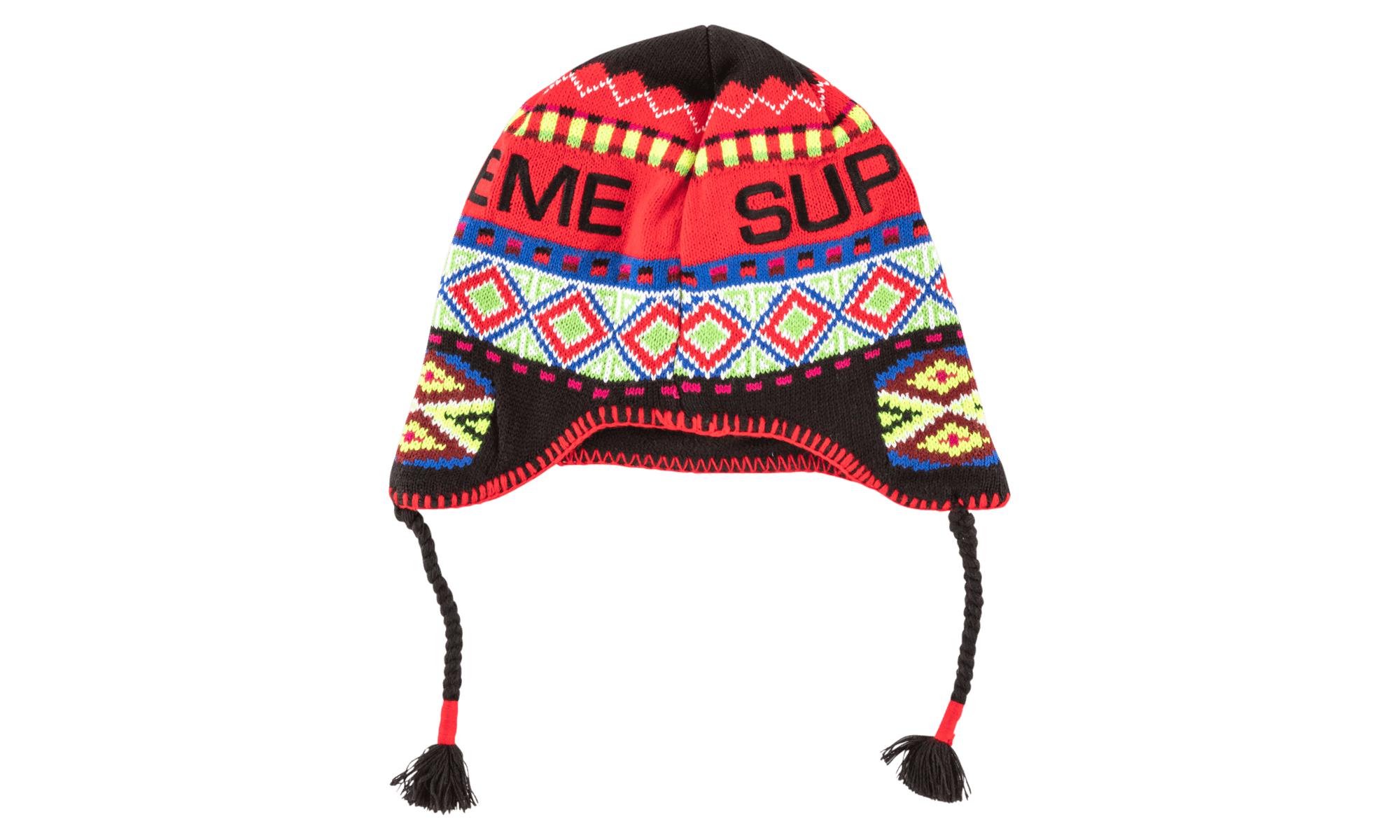 supreme earflap beanie