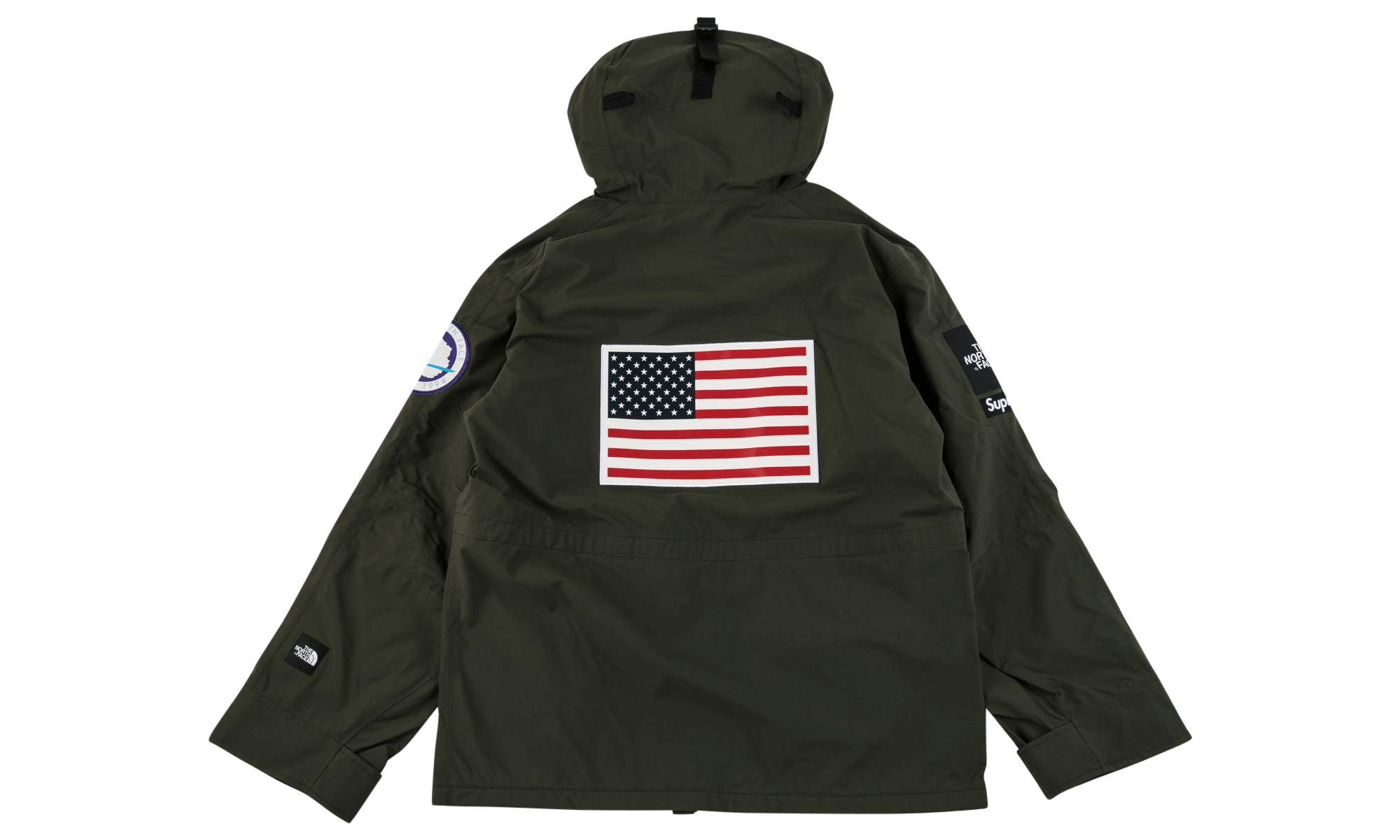 supreme flag jacket