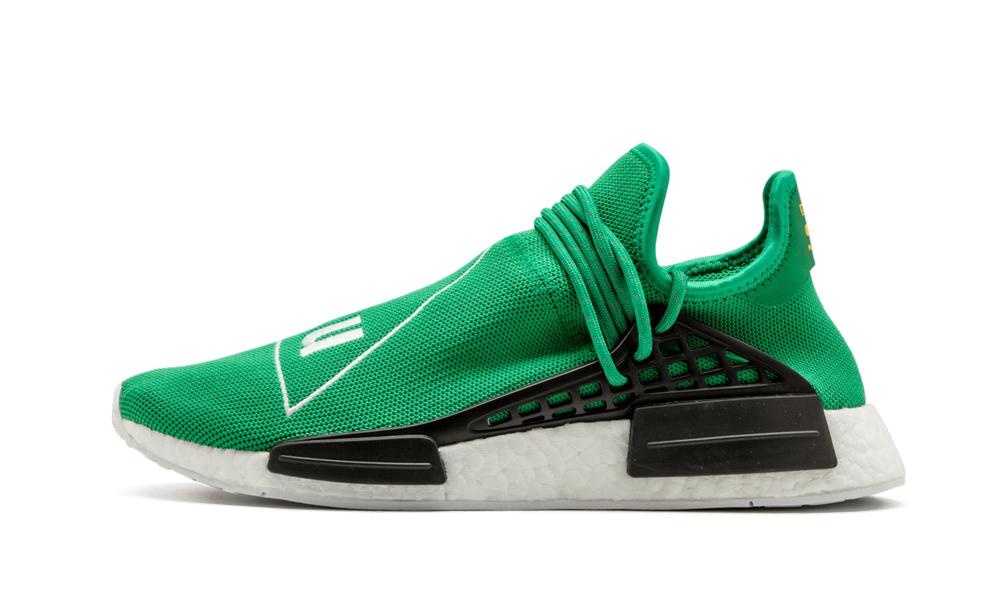 human race shoes green