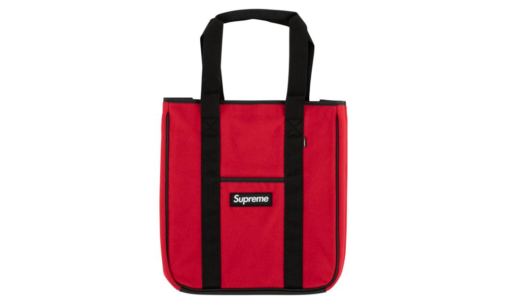 supreme polartec tote bag