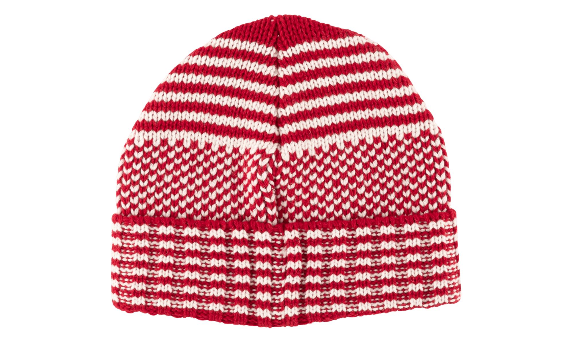 supreme wool jacquard beanie