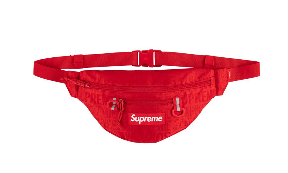 supreme red waist bag ss19