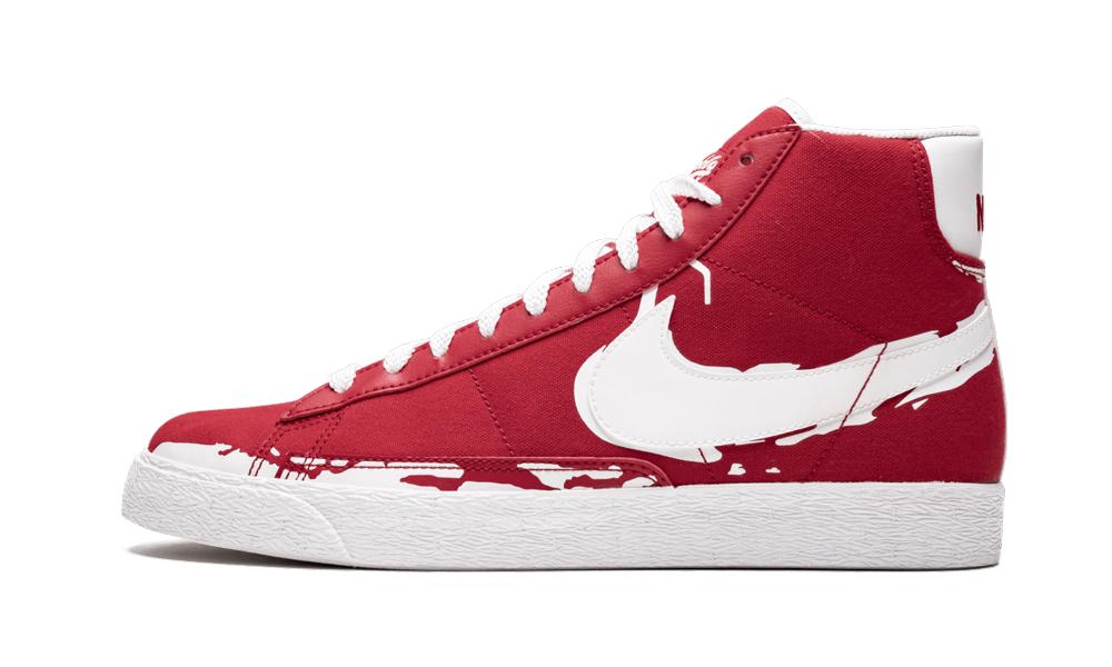 nike blazer high red