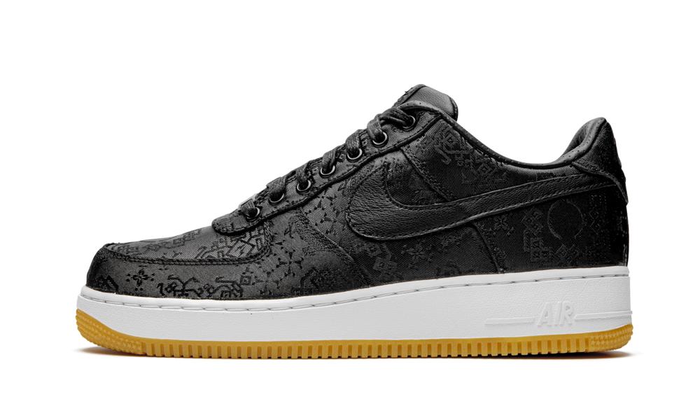 Nike Air Force 1 07 'clot X Fragment - Black Silk' Shoes - Size 5 for Men - Lyst