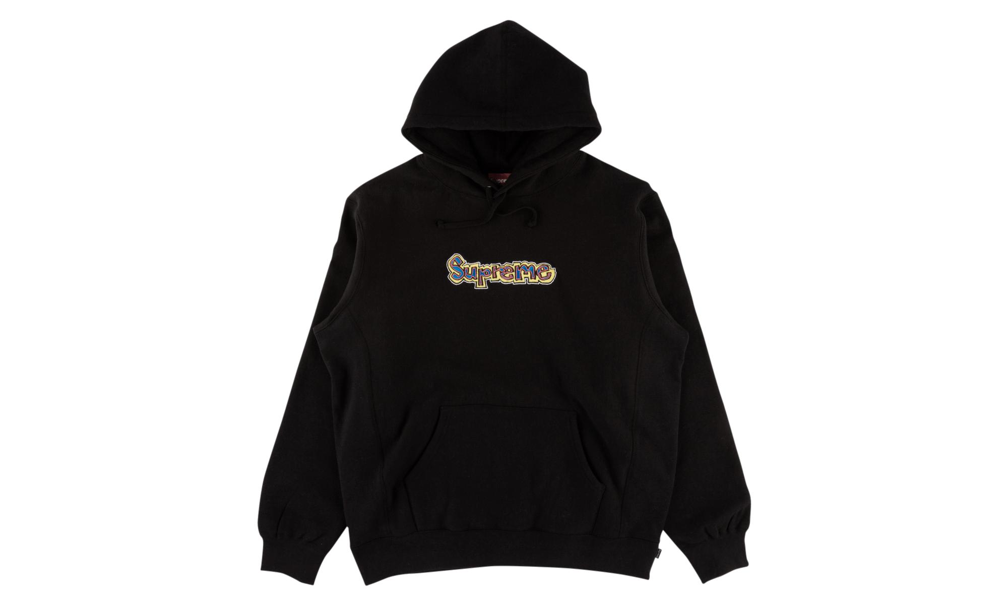 Supreme Gonz Logo Hooded Sweatshirt in Black for Men - Lyst