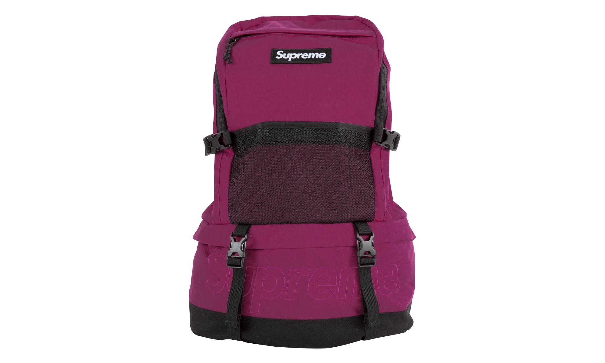 supreme fuzzy backpack
