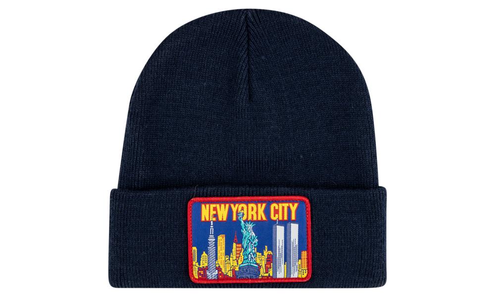 supreme ny patch beanie