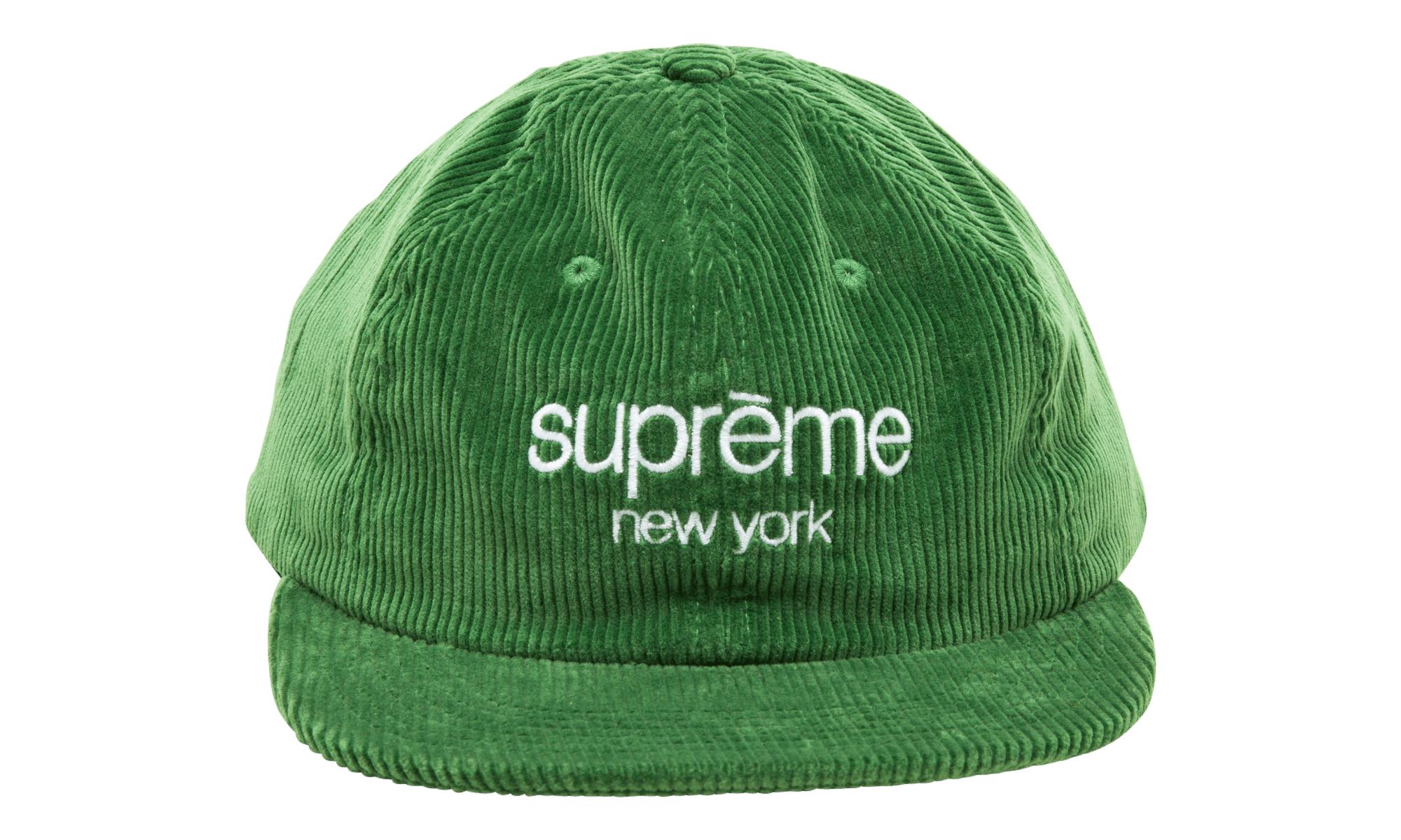 supreme corduroy hat