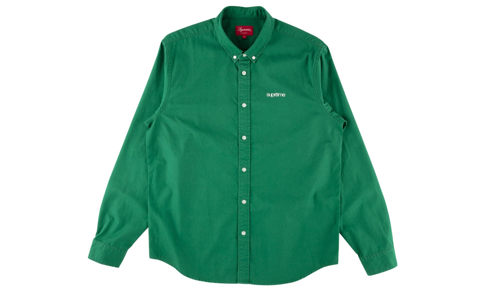 supreme twill shirt