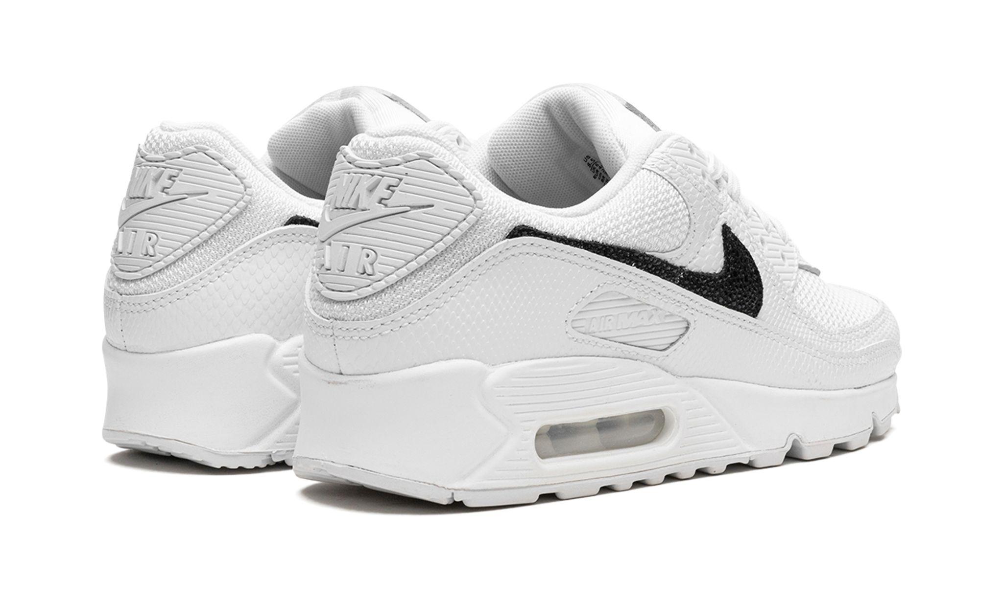 Nike Air Max 90 "white Reptile" Shoes in Black | Lyst UK