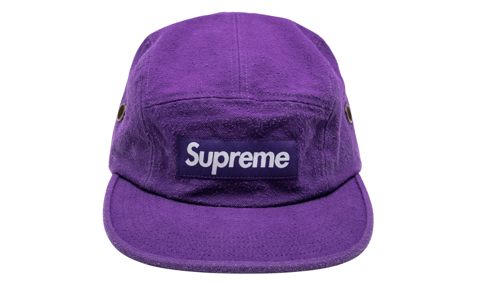 supreme hat purple