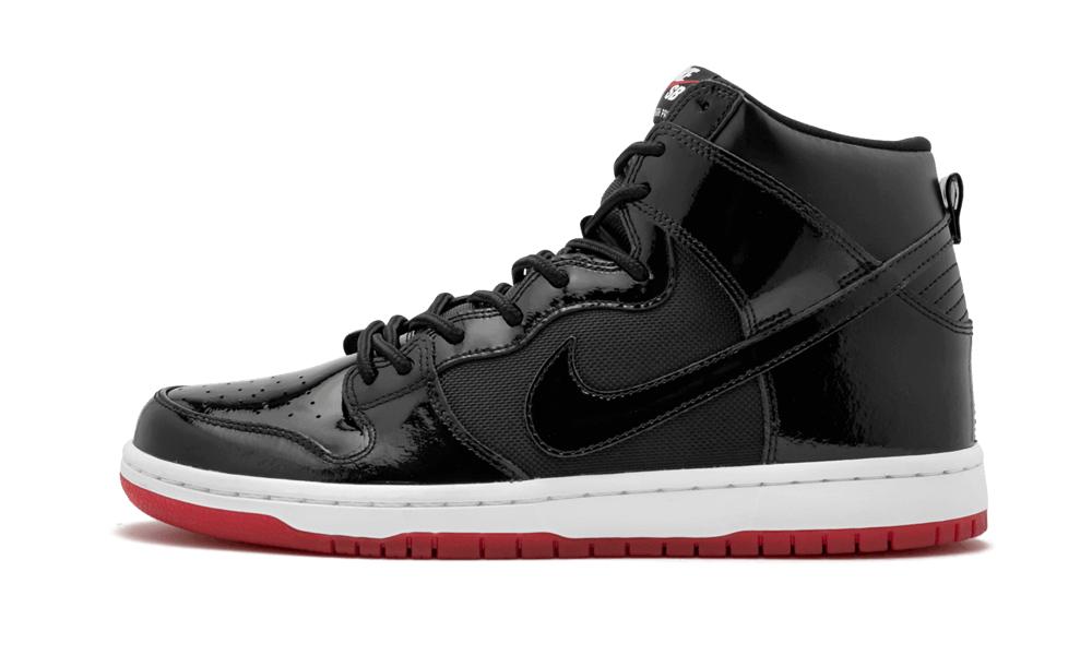 Nike Leather Sb Zoom Dunk High Tr Qs 'bred' Shoes in Black/Red/White  (Black) for Men - Save 25% - Lyst