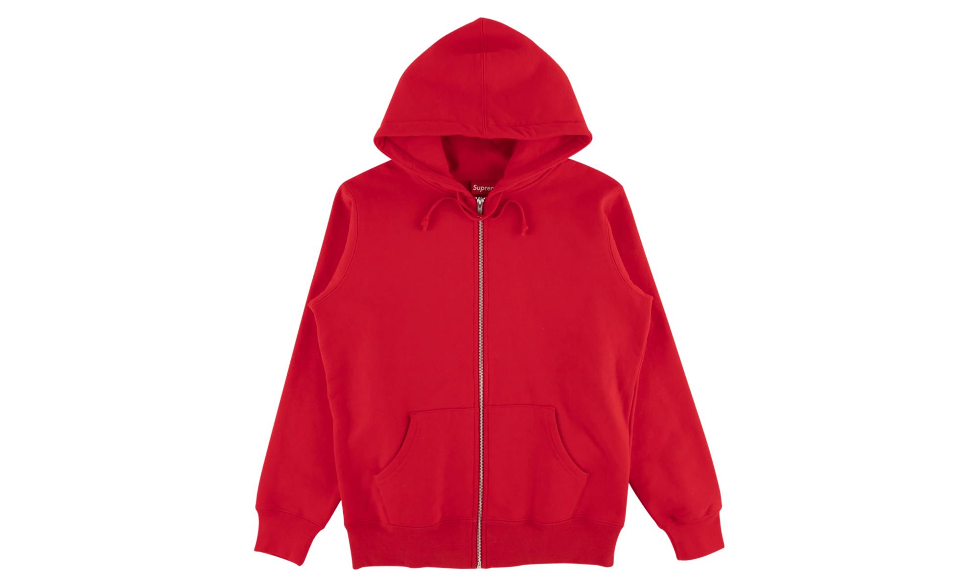 zip up supreme hoodie