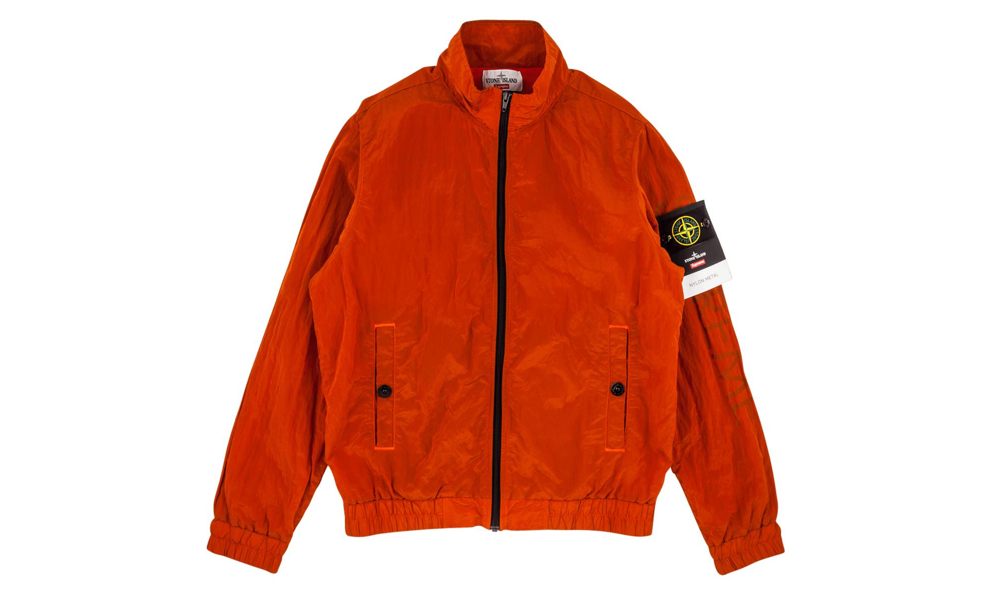supreme stone island nylon metal